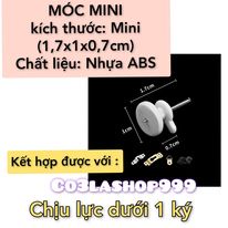 Móc đinh đóng tường size mini  treo tranh, khung ảnh trang trí, đinh ghim đóng tường (1 cái)