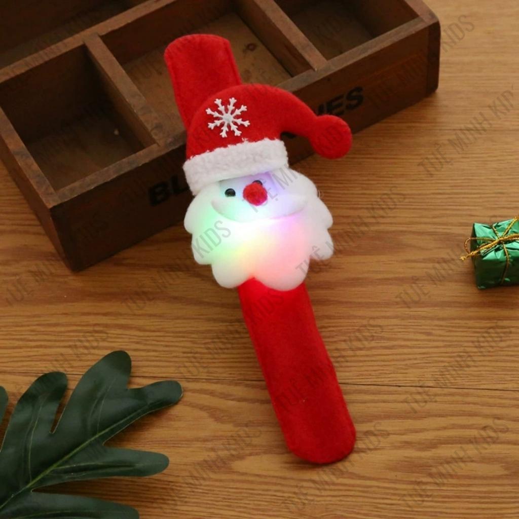 Đồ Chơi Noel Vòng Tay Giáng Sinh Có Đèn Mẫu Ông Già Noel Siêu Xinh Cho Bé Trai Bé Gái Tuệ Minh Kid's