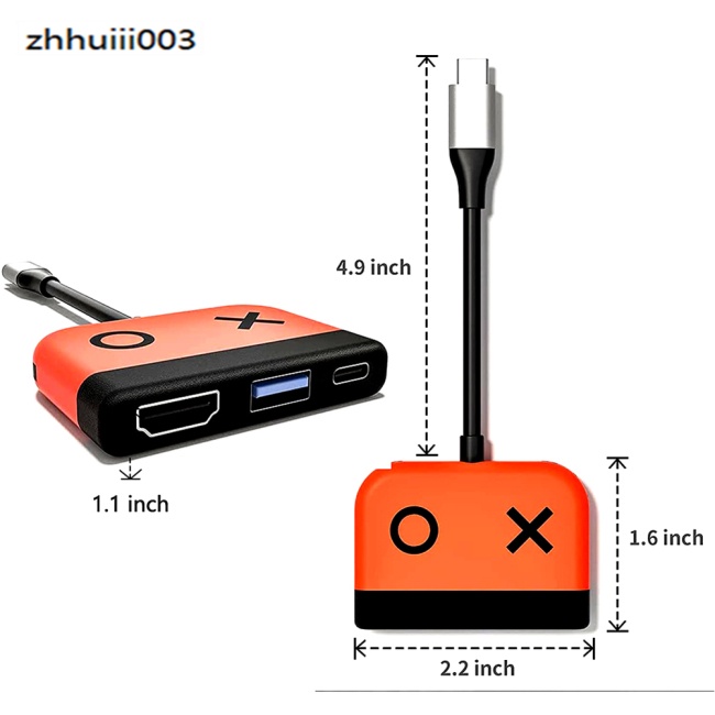 Đầu Chuyển Đổi Usb Type-c Sang Hdmi Cho Máy Chơi Game Nintendo Switch