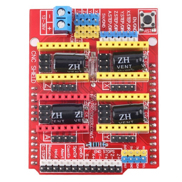 [Mã ELFLASH3 hoàn 10K xu đơn 20K] Arduino CNC Shield V3