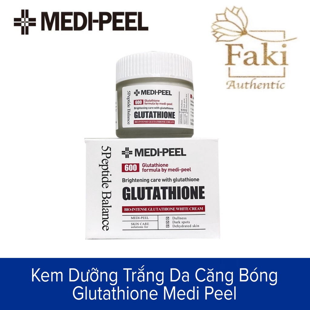 Kem dưỡng trắng da MEDI-PEEL Bio-Intense Glutathione 600 White Cream