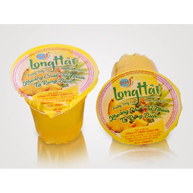 Thạch rau câu long hải LÓC 5 cái