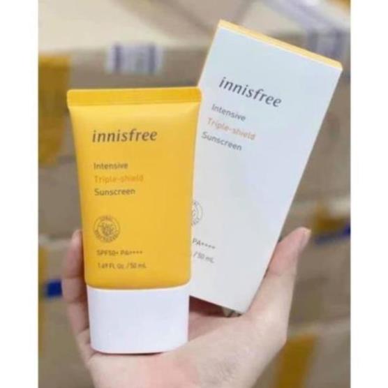 Kem chống nắng ⚡️𝑪𝒉𝒖𝒂̂̉𝒏 𝑪𝒉𝒊́𝒏𝒉 𝑯𝒂̃𝒏𝒈 ⚡️ lâu trôi Innisfree SPF50+ Pa++++ 50ml- Version 2021 | BigBuy360 - bigbuy360.vn