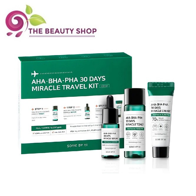 Set 3 Món Some By Mi AHA BHA PHA 30 Days Miracle