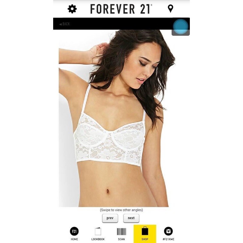 Bikini và bra ren F21