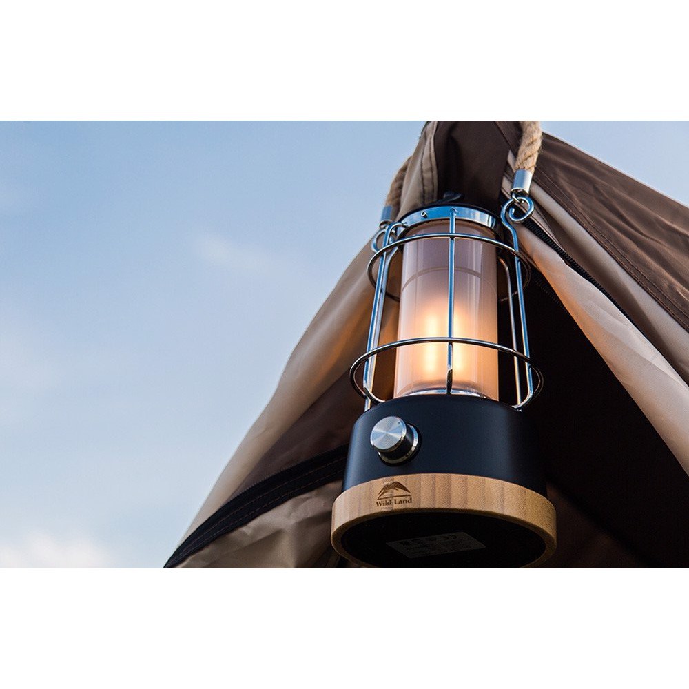 Đèn bão dã ngoại sạc pin Wild Land - Hemp Rope Lantern