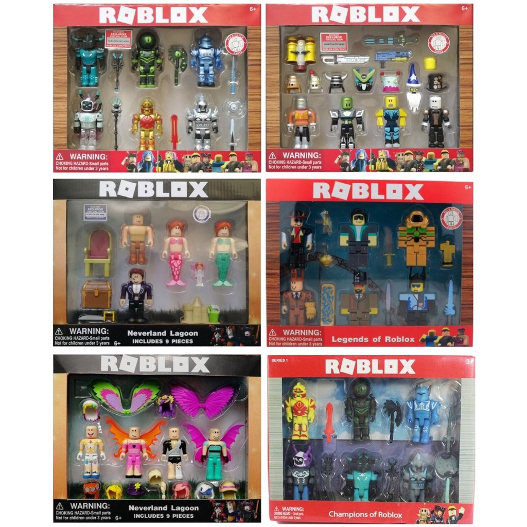 Set mô hình tự lắp ráp game Roblox giáo dục mừng sinh nhật cho bé