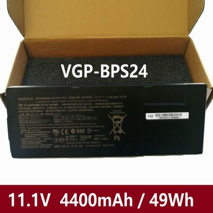 Pin Sony S24 Vaio SVS13 SVS15 VPCSA VPCSB VPCSC VPCSD VPCSE – BPS24 – 6 CELL