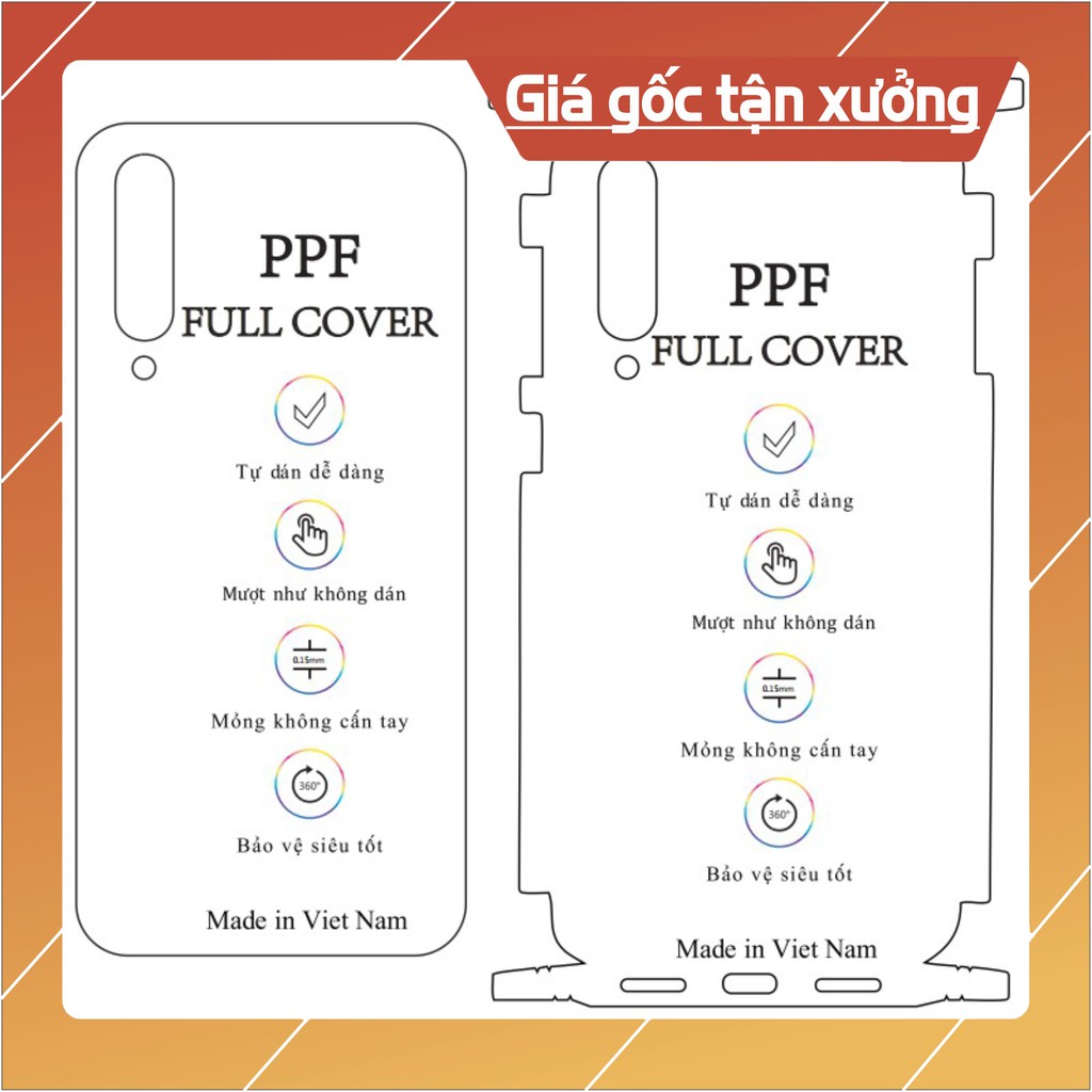 Dán dẻo PPF Mi 9 SE