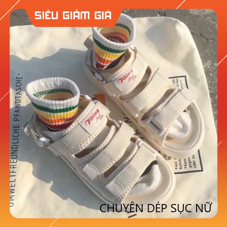 CÓ SẴN Dép sandal hot hit 2020 hàn quốc 3 quai