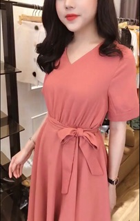 ĐẦM XÒE VÁY XÒE DÀI CỔ TIM CỘT EO ĐẸP 2019