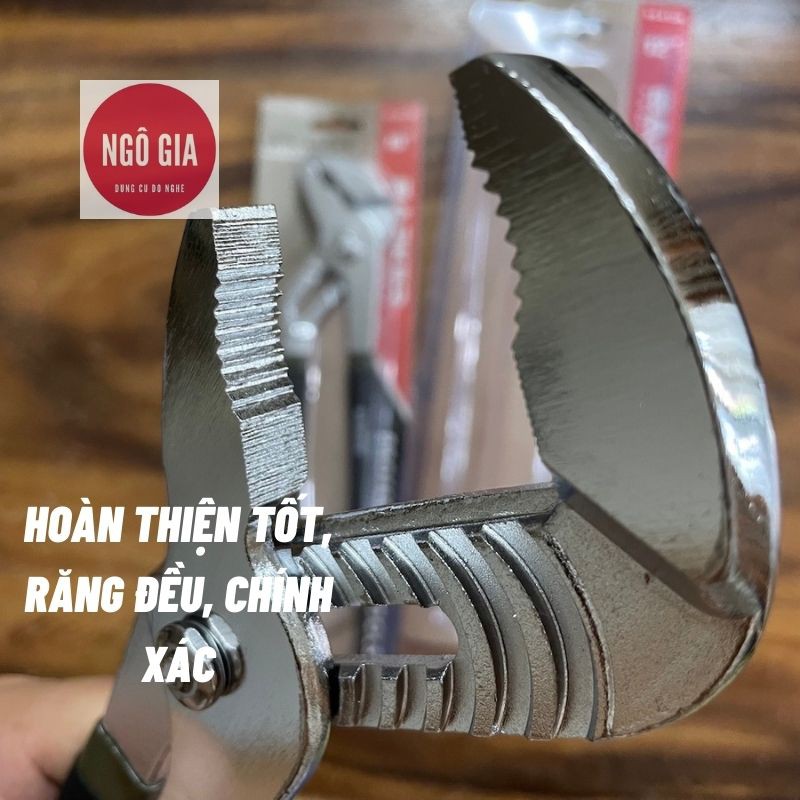 Kềm mỏ quạ Barker 12in/ 10in thép cao cấp loại tốt/ Kìm 5 lỗ Barker 300mm/ 250mm thép