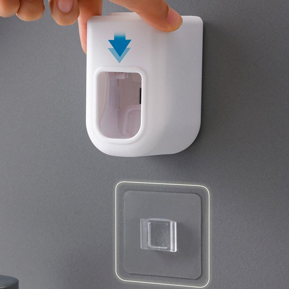 Dụng Cụ Ép Kem Đánh Răng Tự Động Gắn Tường Chống Bụi Cho Phòng Tắm