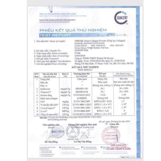 Diệp lục collagen( bao hàng chính hảng cty 100% giả hoàn tiền) | BigBuy360 - bigbuy360.vn