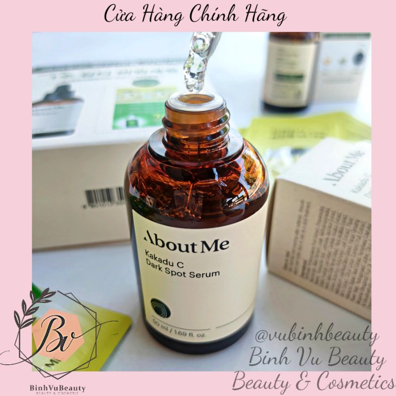 SERUM VITAMIN C NGUYÊN CHẤT KAKADU aboutme làm trắng giảm thâm nám