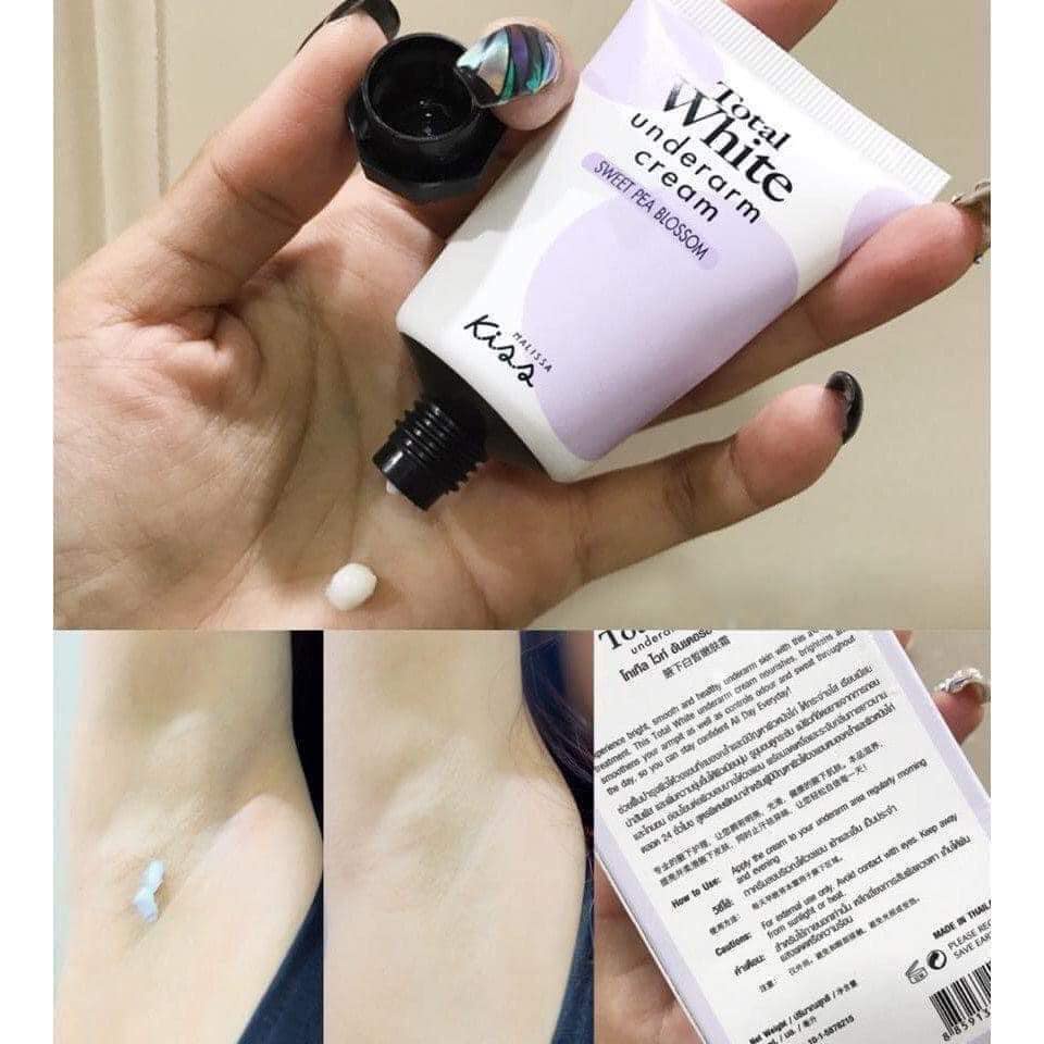 Kem Giảm Thâm Nách Malissa Kiss Total White Underarm Cream