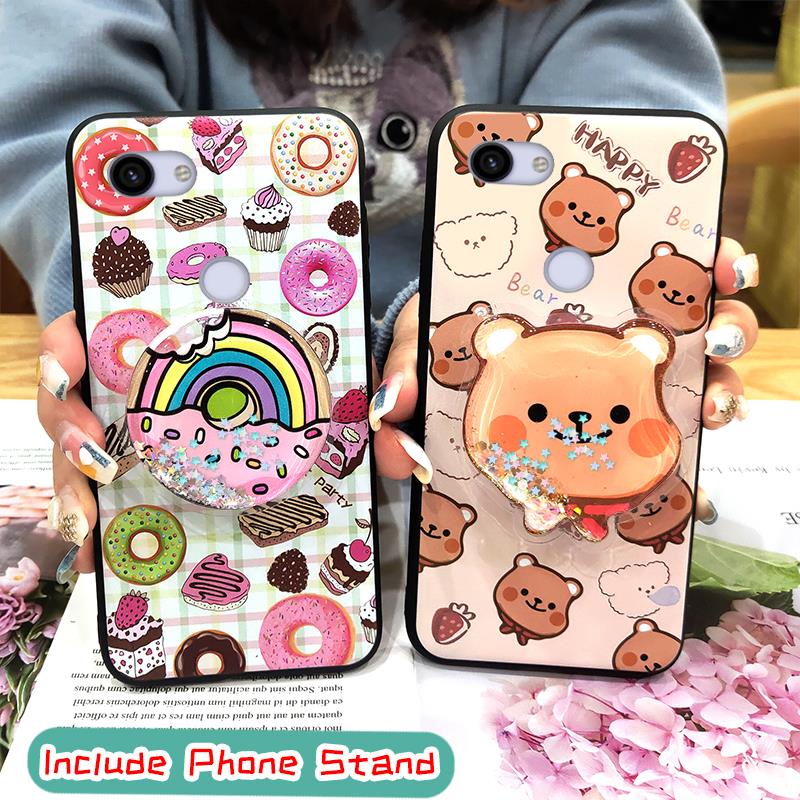 Ốp điện thoại TPU mềm chống va đập thiết kế thời trang cho Google Pixel 3a / Pixel 3 Lite