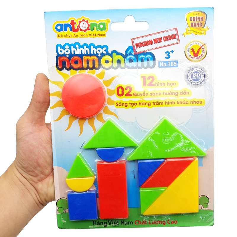 Bộ Hình Học Nam Châm No.165