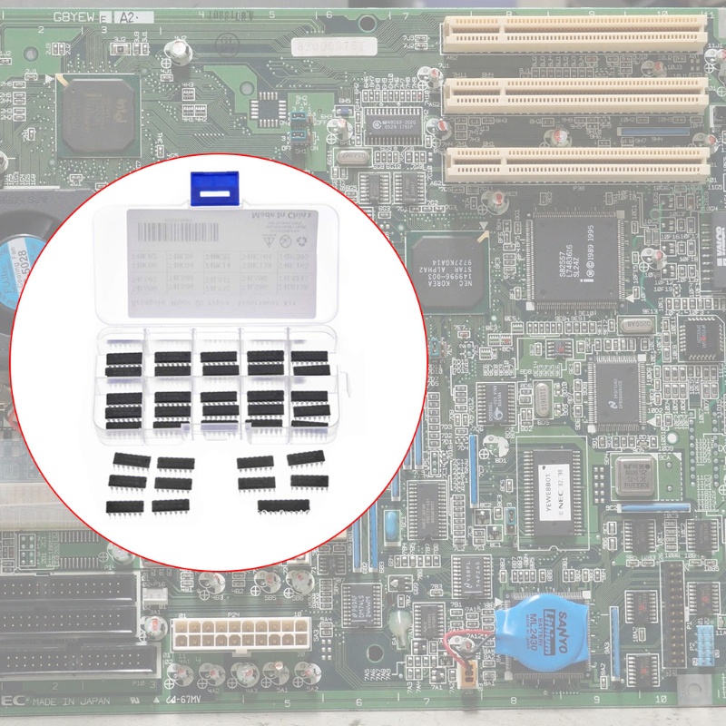 Bộ 40 Linh Kiện Điện Tử 20 Loại Khác Nhau 74HCx Và 74LSx IC