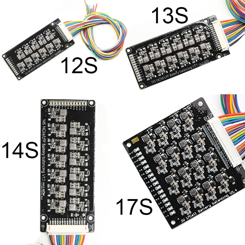 Bảng Mạch Cân Bằng Năng Lượng 1.2A 3S 4S 5S 6S 7S 8 10S 11S 12S 13S 16S 17S BMS Lifepo4