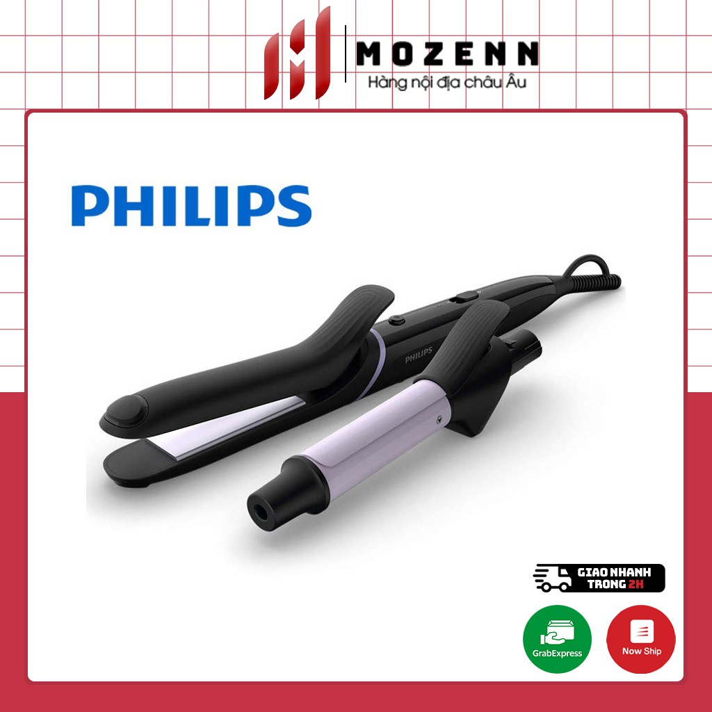 Máy uốn tóc tạo kiểu đa năng Philips BHH811/00 xoăn sóng xoăn lọn [nhập Đức chính hãng]