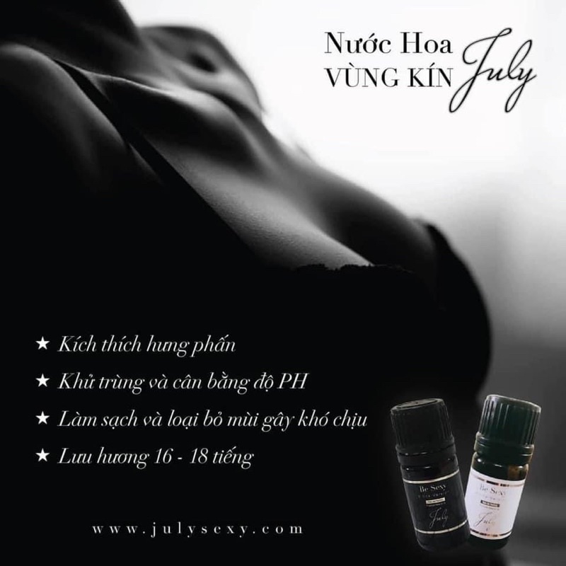 Nước hoa vùng kín Secret sexy July Hàn Quốc 2 màu