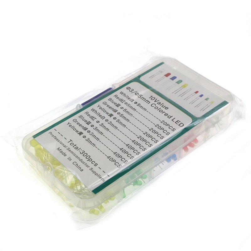 Bộ 500 Đèn LED Diode 5 Màu Sắc Khác Nhau Dùng Trang Trí Cây Thông Giáng Sinh / Halloween