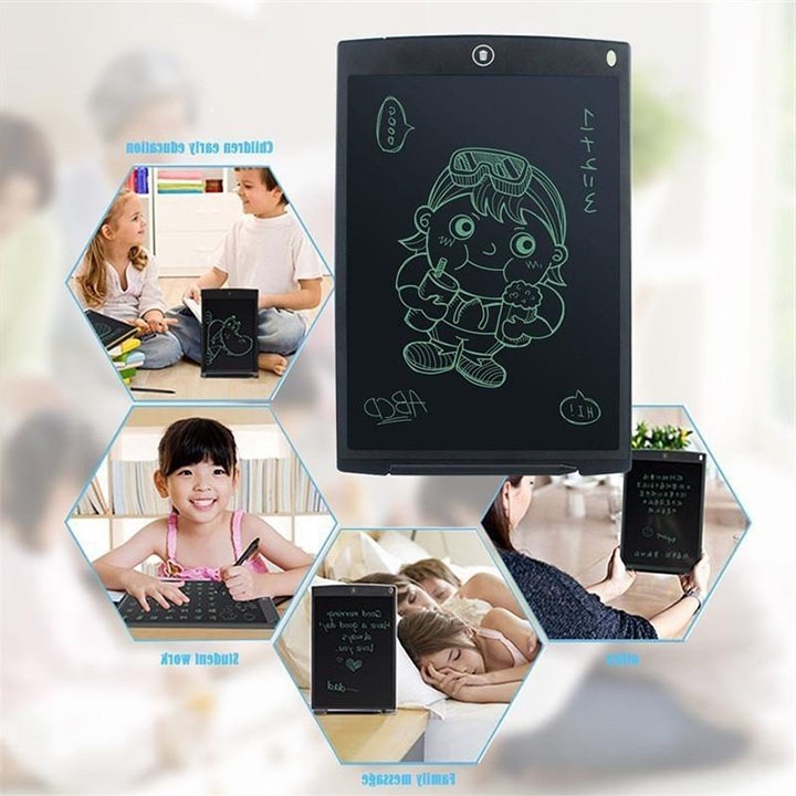 Bảng Viết Tự Xoá-Bảng Vẽ Điện Tử LCD-Bảng Điện Tử Thông Minh Cho Bé