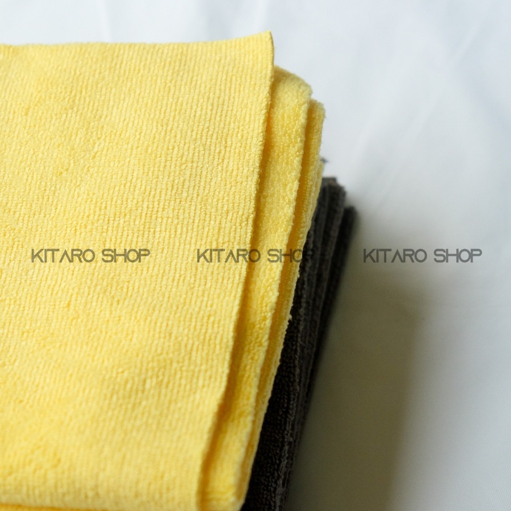 Khăn Lau Xe ✌ MICROFIBER ✌ Khăn Lau Xe Cao Cấp Kích Thước 40 x 40cm