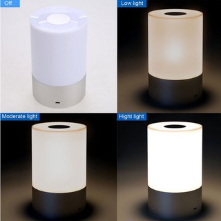 Đèn LED đổi màu cảm biến để bàn