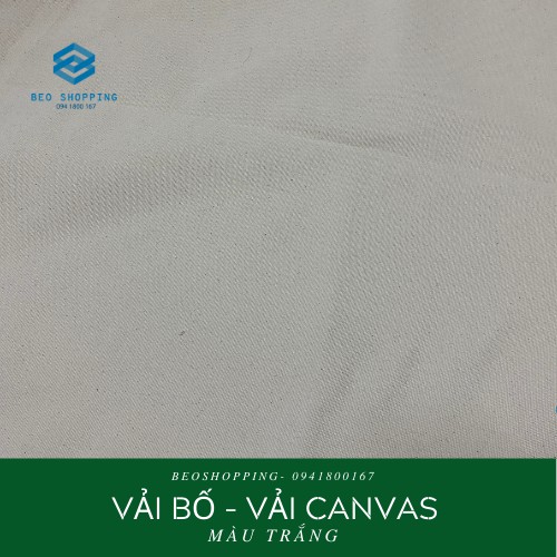 VẢI BỐ CANVAS DÀY CHỤP HÌNH, MAY TÚI CANVAS, THÊU, TRANG TRÍ