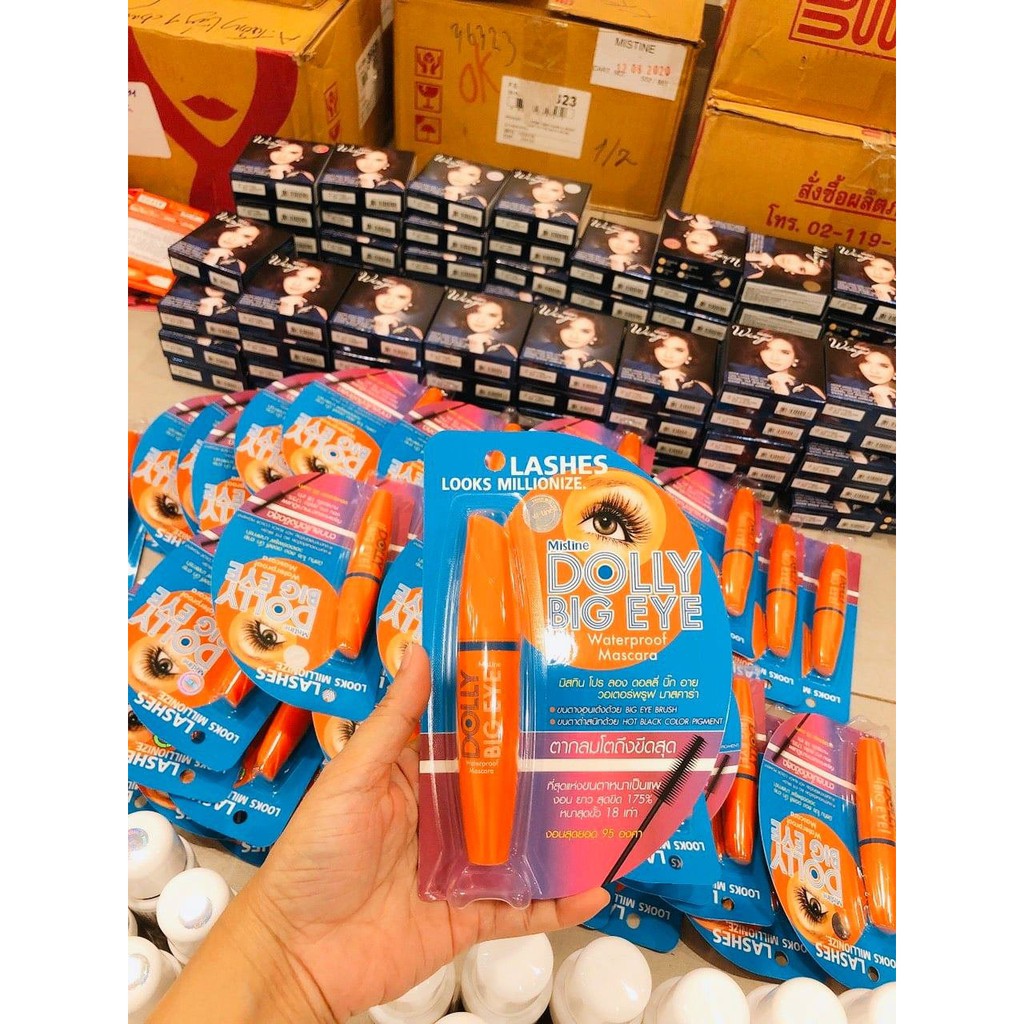 MASCARA CHỐNG THẤM NƯỚC MISTIN DOLLY BIG EYE