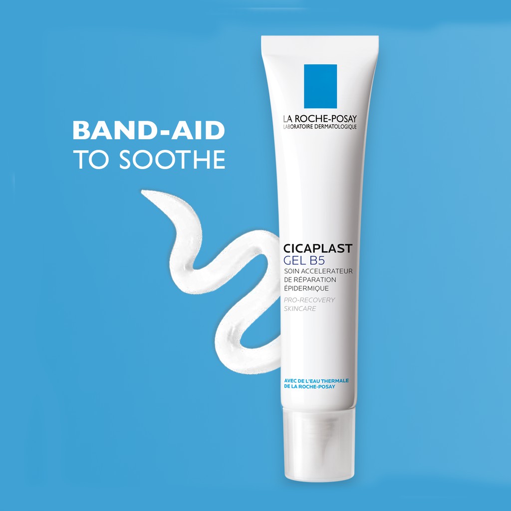 B5 LA ROCHE-POSAY GEL CICAPLAST - Gel B5 La Roche Posay Epidermal Recovery Accelerator phục hồi da, mờ sẹo 40ml