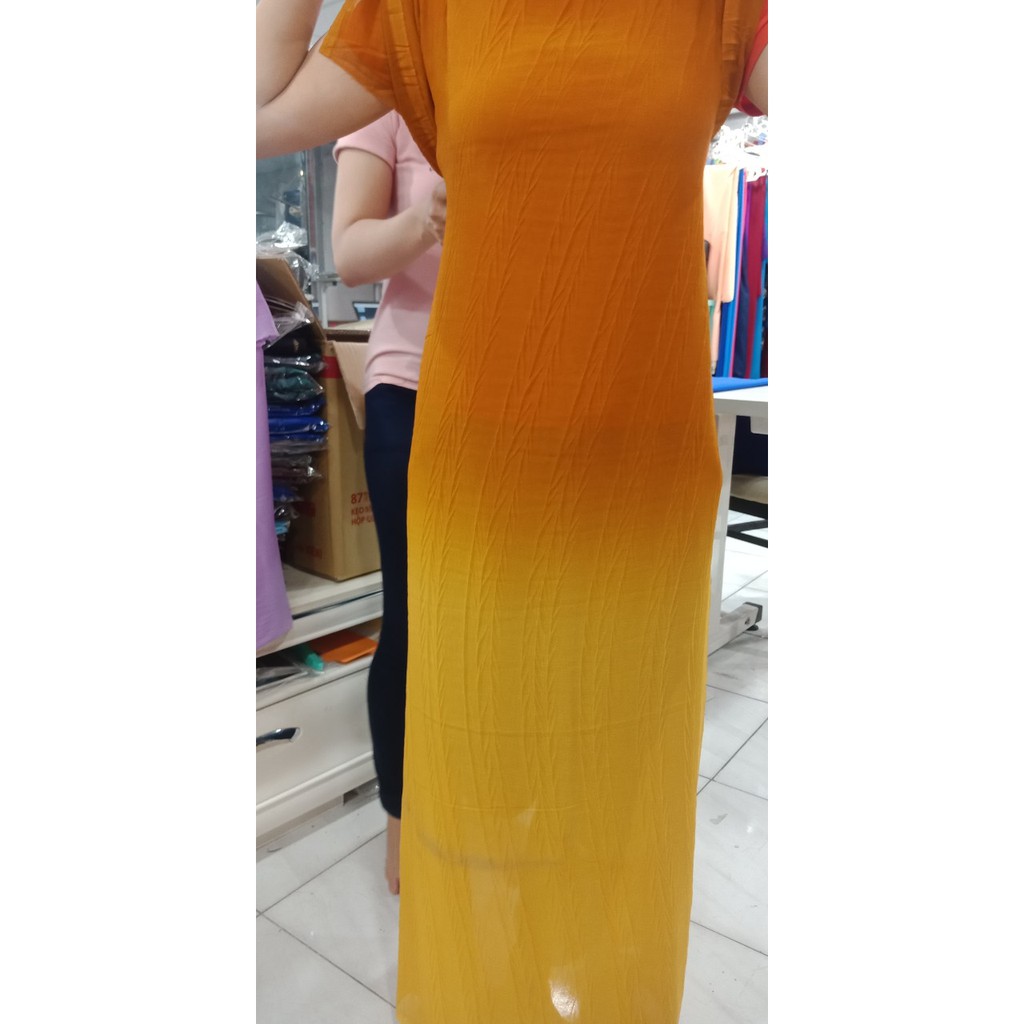 Vải Vol Kim Vũ may áo dài, đầm dạ hội màu sắc sang trọng