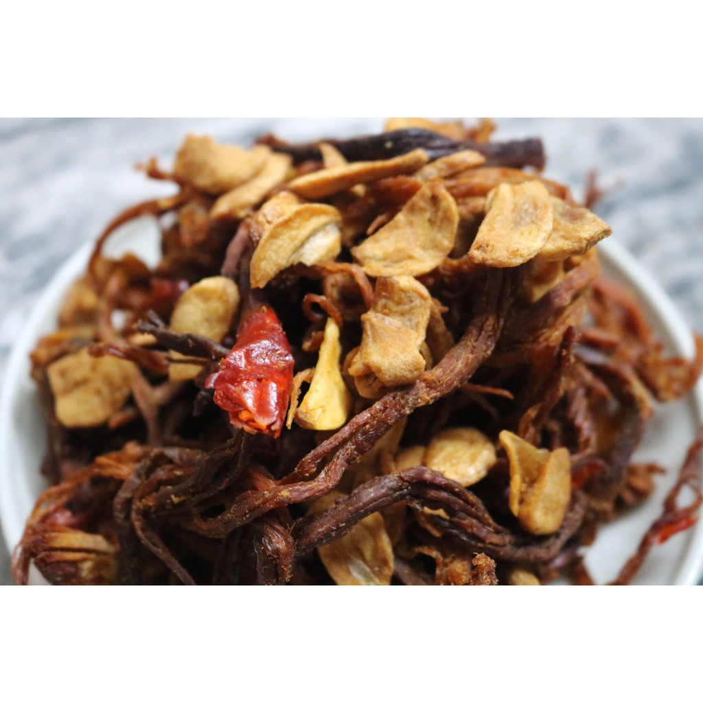 [Mã GROXUAN1 giảm 8% đơn 150K] KHÔ HEO CHÁY TỎI 250 GRAM - CÓ TÂM QUÁN | BigBuy360 - bigbuy360.vn