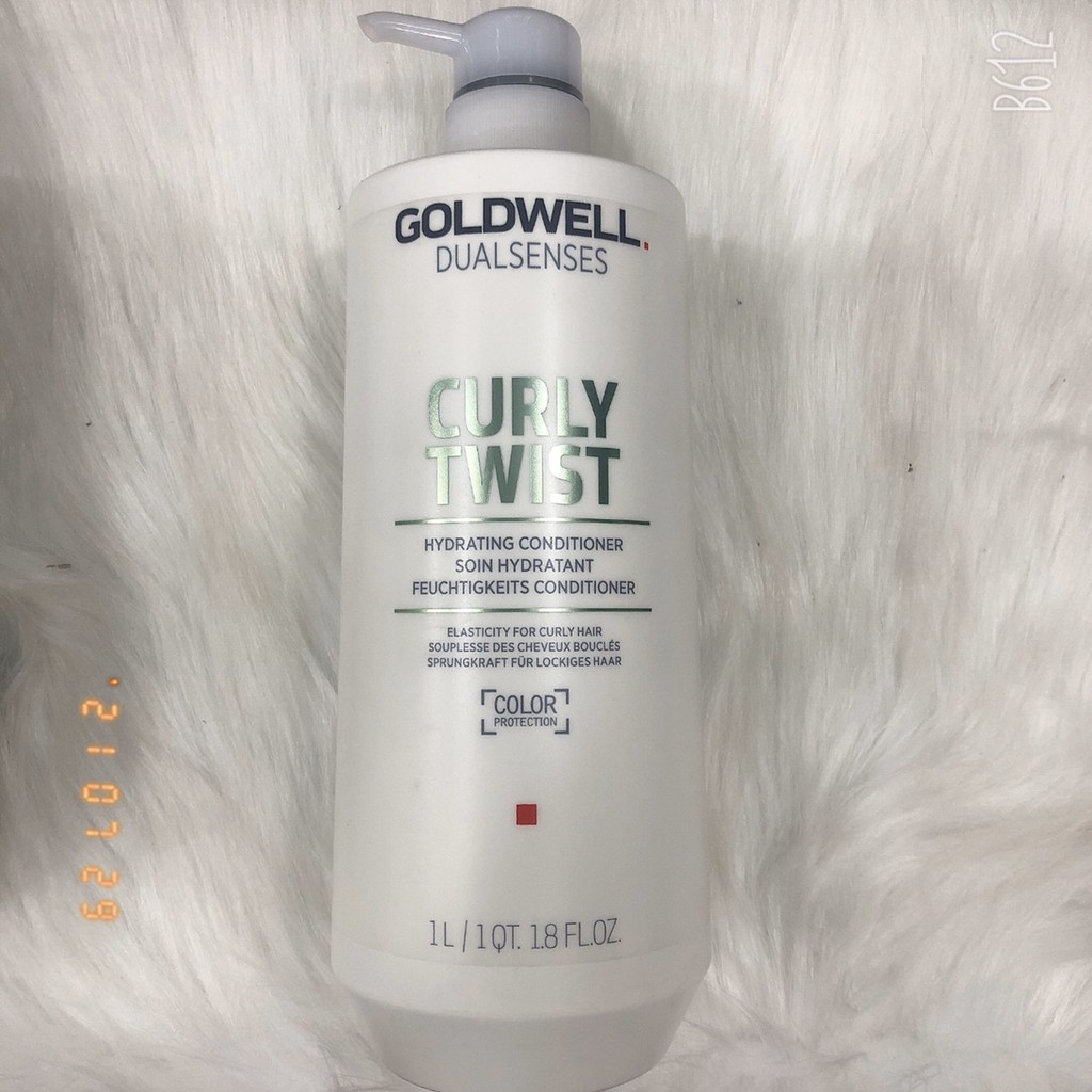 Bộ dầu gội xả dành cho tóc uốn xoăn GOLDWELL CURLY TWIST 1000ML