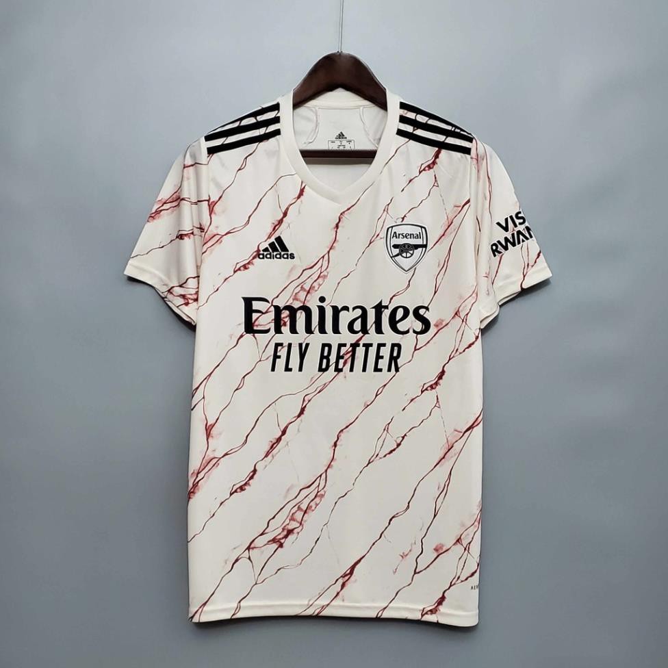 Áo Arsenal sân khách Thái Lan AAA 20/21  Size S-XXXL  quần áo đá bóng *