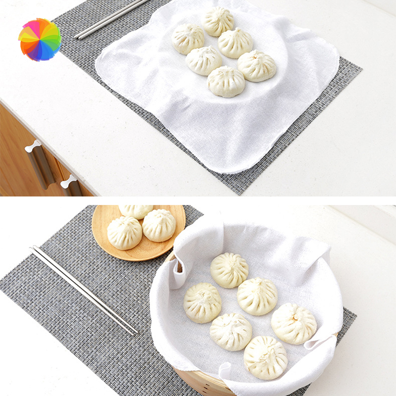 Vải mùng sợi mỏng cho hấp thức ăn chống dính tiện lợi