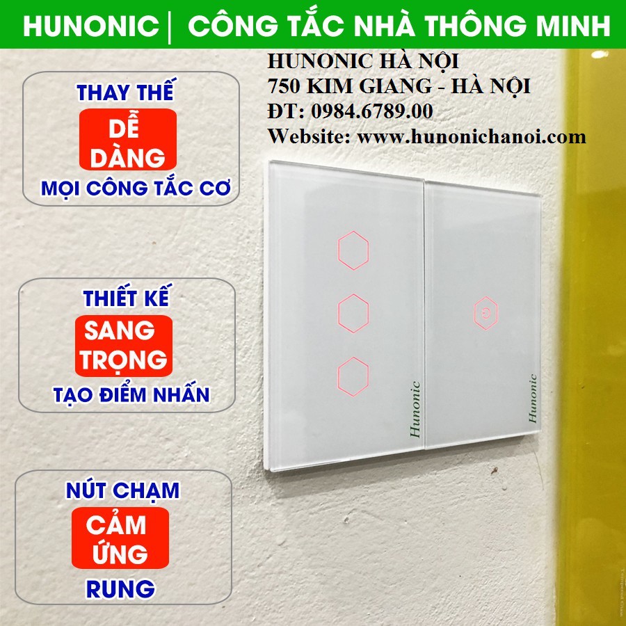 [CHÍNH HÃNG]công tắc WIFI thông minh  điều khiển từ xa