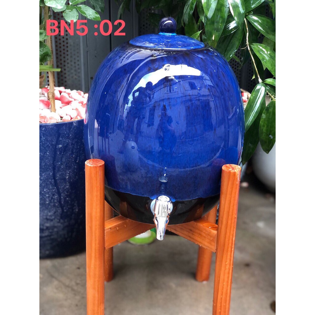 BÌNH ĐỰNG NƯỚC, RƯỢU, GỐM SỨ BÁT TRÀNG, BÌNH SỨ 5 LÍT