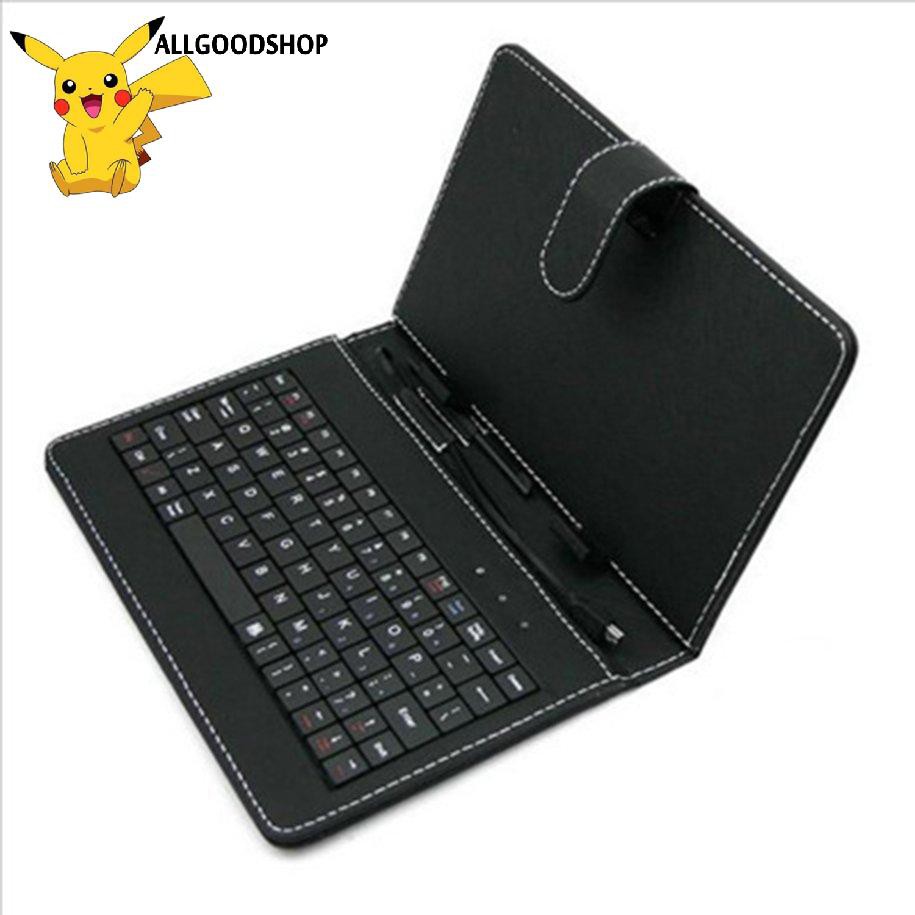 all} Bàn phím kiêm bao da tablet 10 inch 2 in 1, Micro usb - Home and Garden