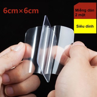 (Hàng có săn)  combo 10 miếng dán 2 mặt siêu dính