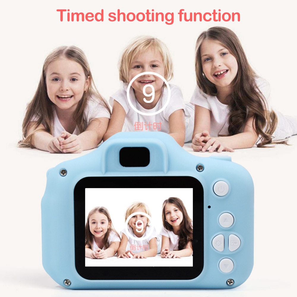 Máy ảnh kỹ thuật số Mini màn hình HD 2 Inch dễ thương cho bé | BigBuy360 - bigbuy360.vn