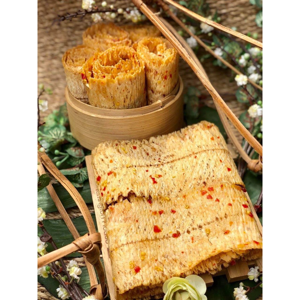 500g mực cán tẩm gia vị