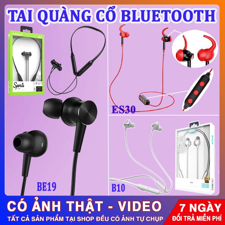 HOT | 3 MẪU TAI NGHE BLUETOOTH THỂ THAO CAO CẤP ĐƯỢC TUYỂN CHỌN | Thời Gian Chờ Cực Cao | 100% Chính Hãng - 18000