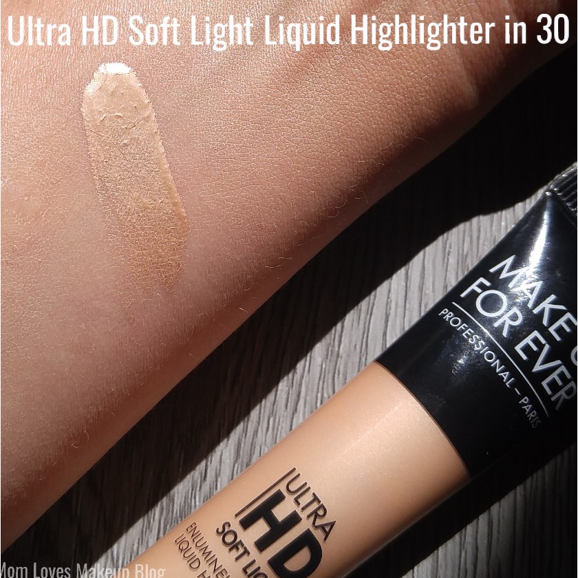 Make Up For Ever- Kem lót bắt sáng Ultra HD Soft Light 30 Golden Champagne 12 ml