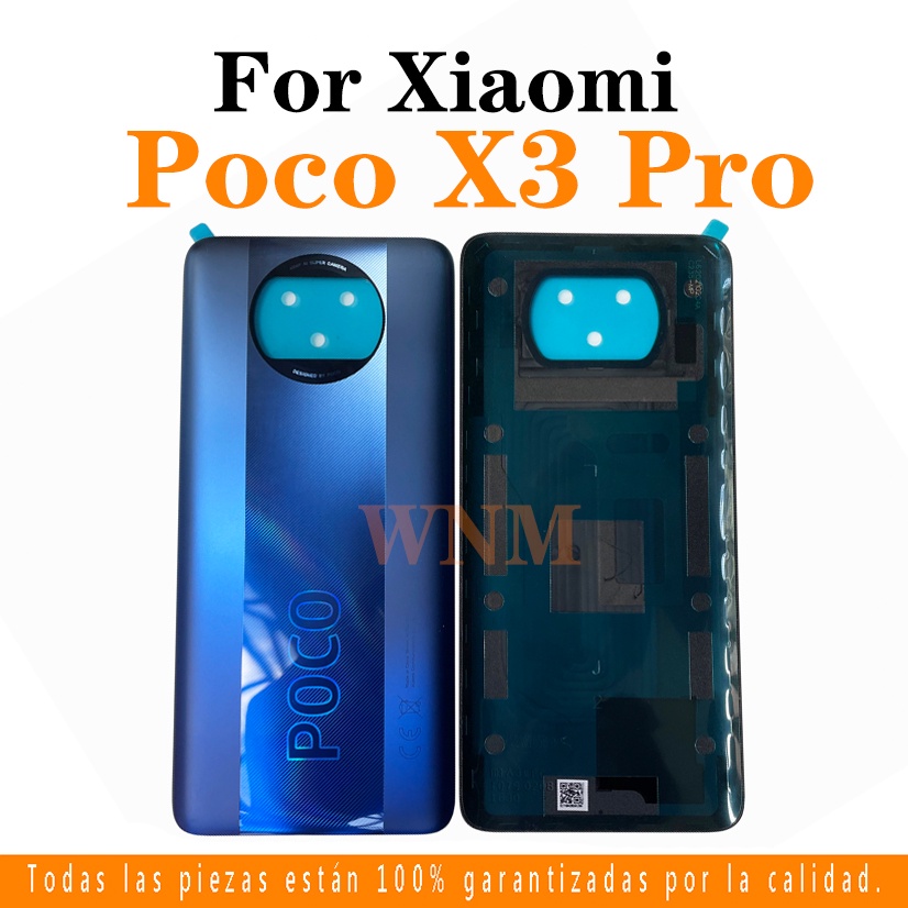 Lưng Nắp Pin Thay Thế Cho Điện Thoại xiaomi poco x3 pro / x3 nfc / x3