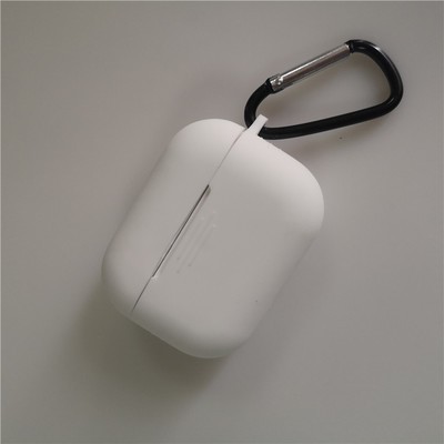 Vỏ Bảo Vệ Hộp Sạc Tai Nghe AirPods Pro 3 2 1 Chất Liệu TPU Mềm Nhám Chống Sốc Có Móc Treo