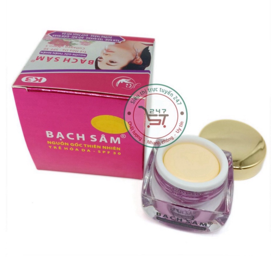 Kem nám tàn nhang đồi mồi chống nhăn dưỡng trắng da phục hồi da Bạch Sâm K3