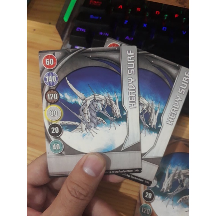 Đồ chơi bakugan thẻ cứng_thẻ sắt, gate nhân vật